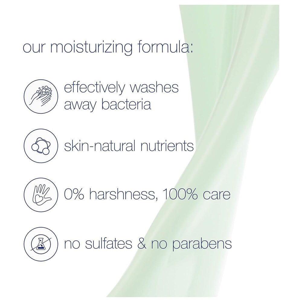 Dove gel de ducha Pepino y Té Verde, fragancia fresca para despertar los sentidos.