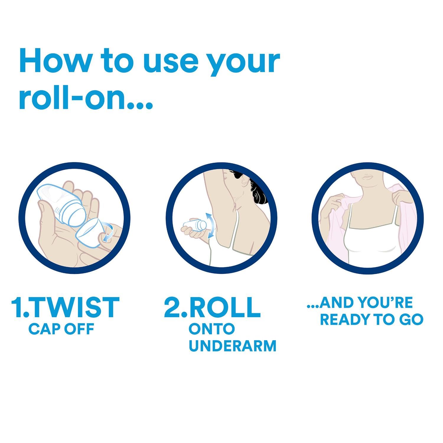 Dove Go Fresh underarm formula supports delicate skin after shaving.