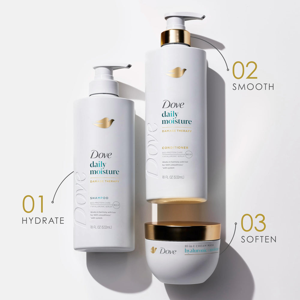 Cabello suave y manejable tras 1 minuto de uso