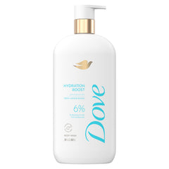Dove Hidratación Intensiva: envase visible, hidratación inmediata para la piel.