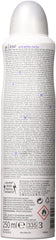 Dove Invisible Dry spray in action for quick, even application