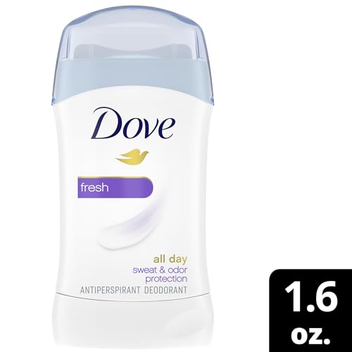 Dove Invisible Solid Fresh underarm application demonstrates smooth, even coverage