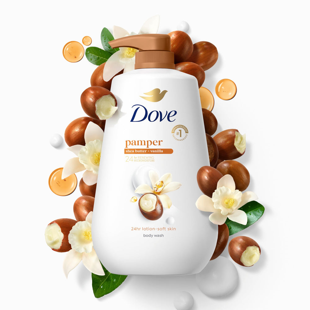 Dove Jabon de Cuerpo Aroma Vainilla: sensacion agradable tras la ducha.