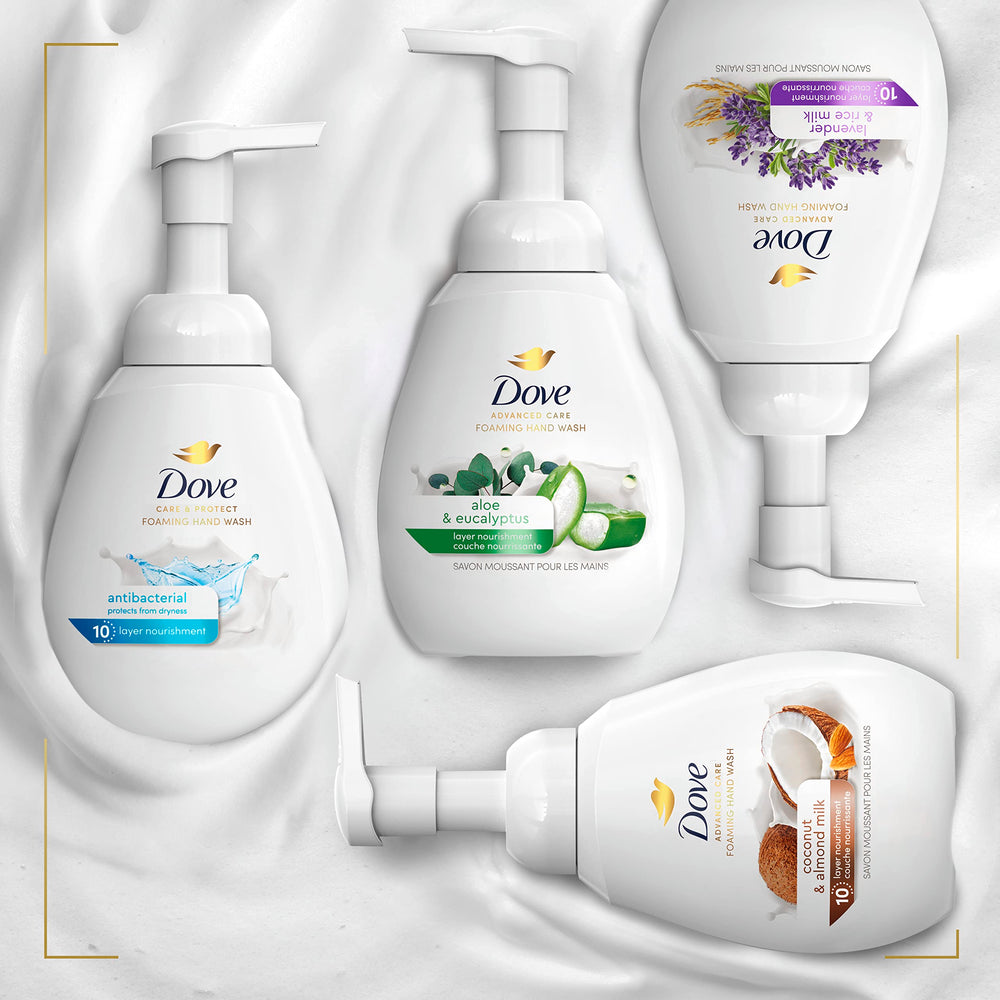 Dove Jabon Mano Envase Reciclado: botella 100% reciclada para reducir plástico