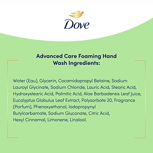 Dove Jabon Mano Uso Diario: aplicación fácil para manos limpias