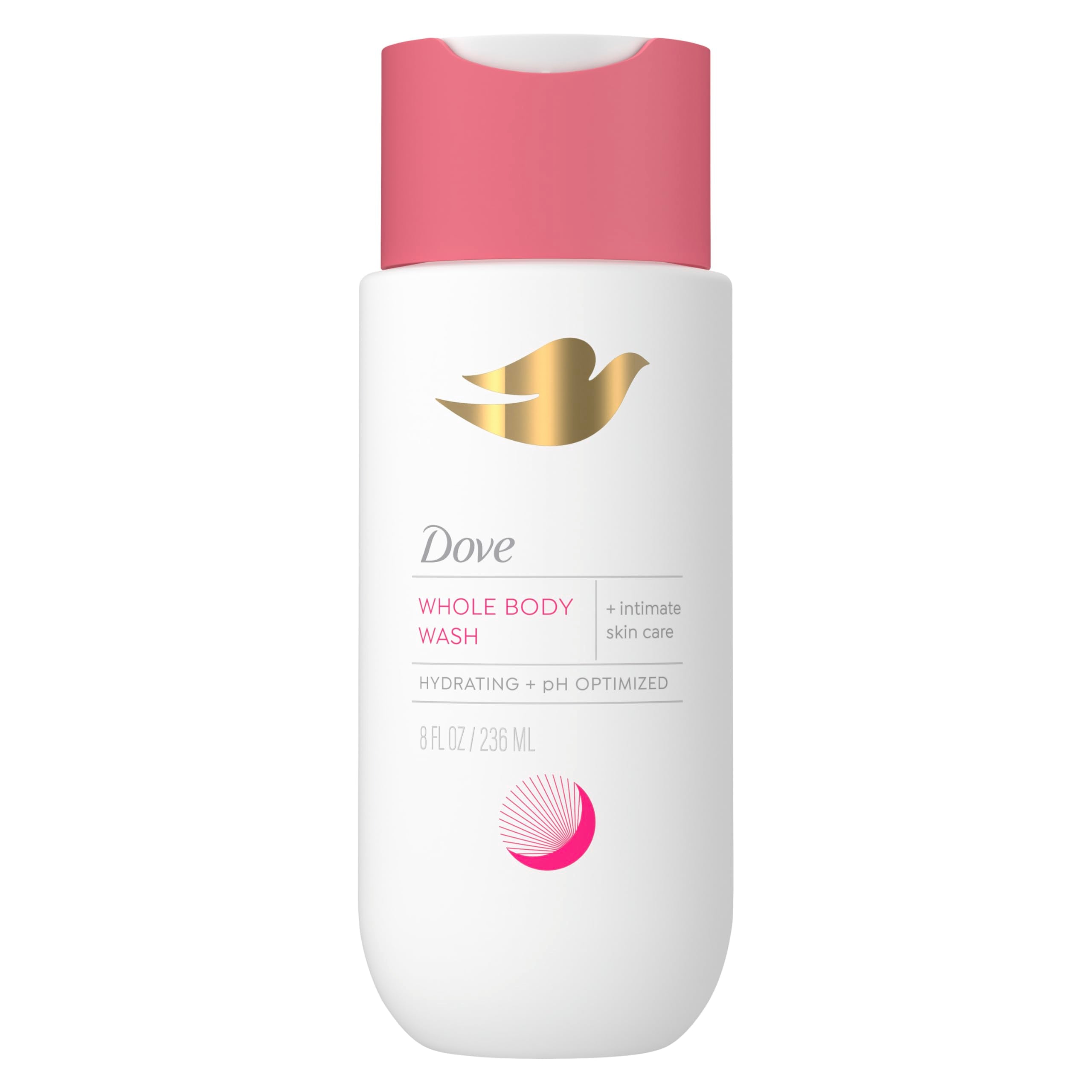 Dove Intimo, botella visible, cuidado suave para piel sensible