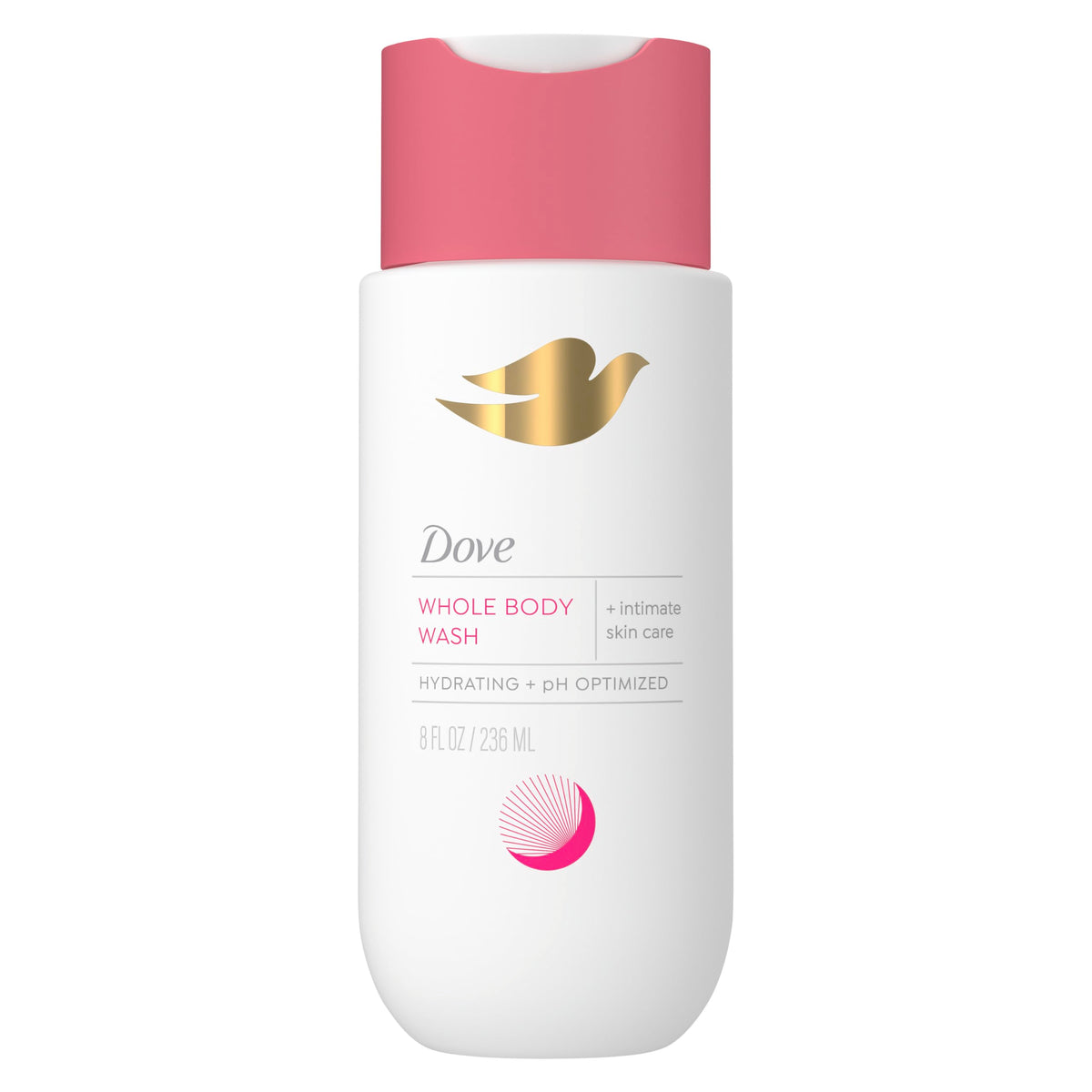 Dove Intimo, botella visible, cuidado suave para piel sensible