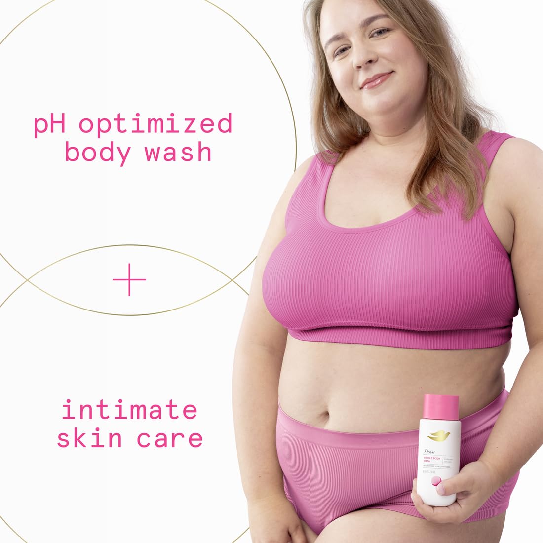 Envase sin fragancia de Dove Intimo para uso diario