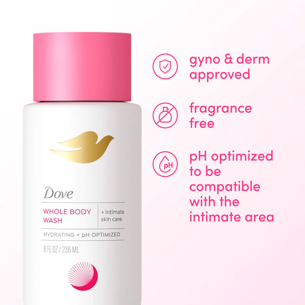 Producto Dove Intimo con pH equilibrado para zonas íntimas