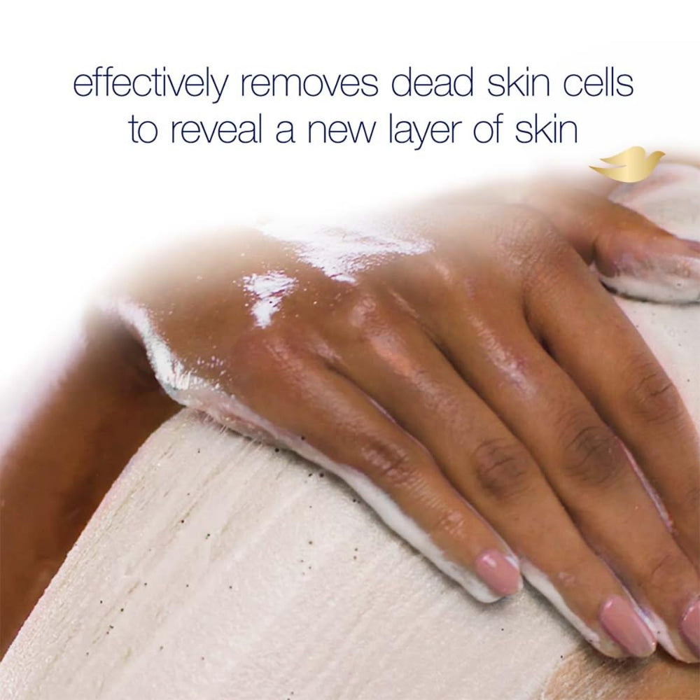 Cruelty-free Dove polish packaging and branding displayed.