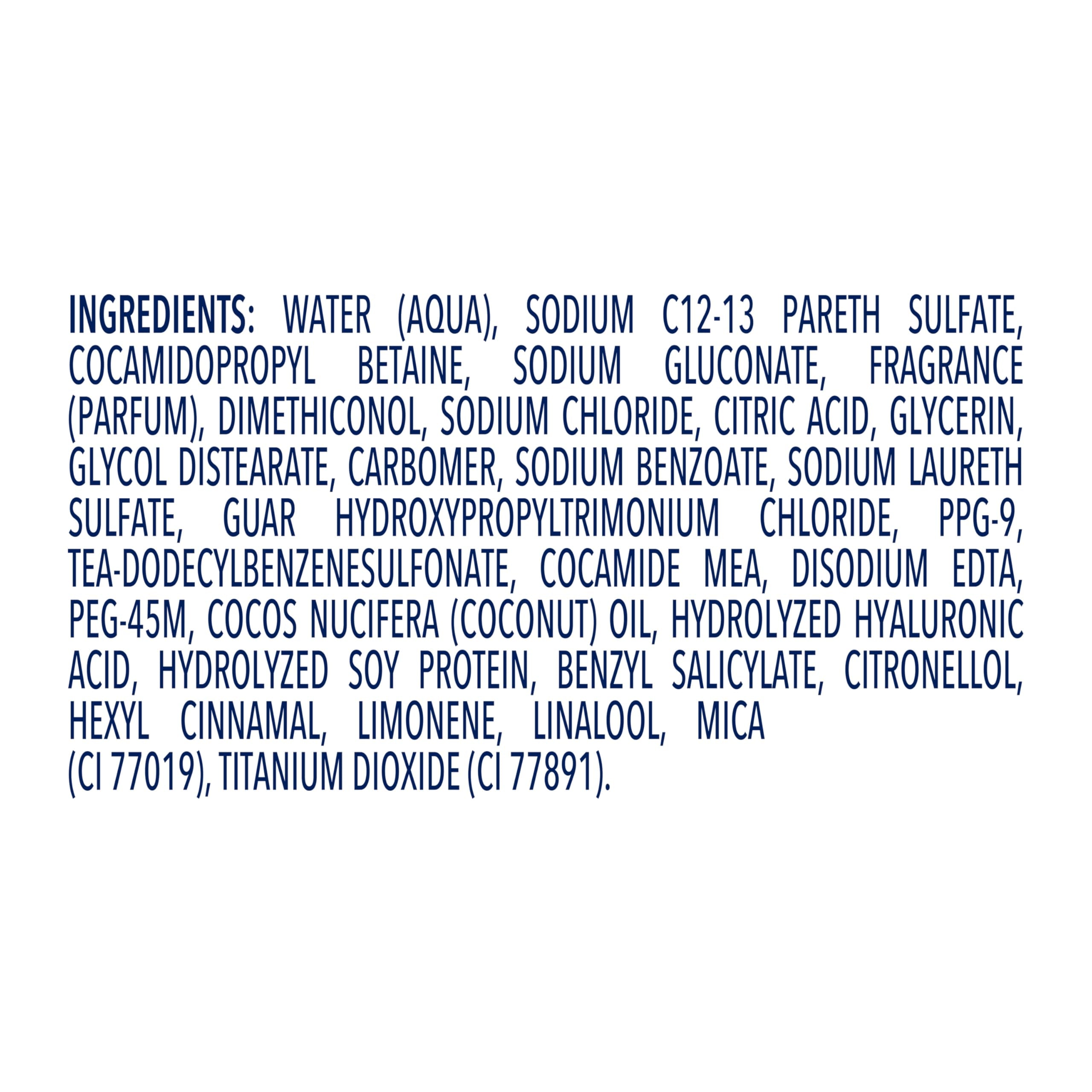 Dove Mascarilla Hialurónico en envase indica reparación suave y hidratación dura.
