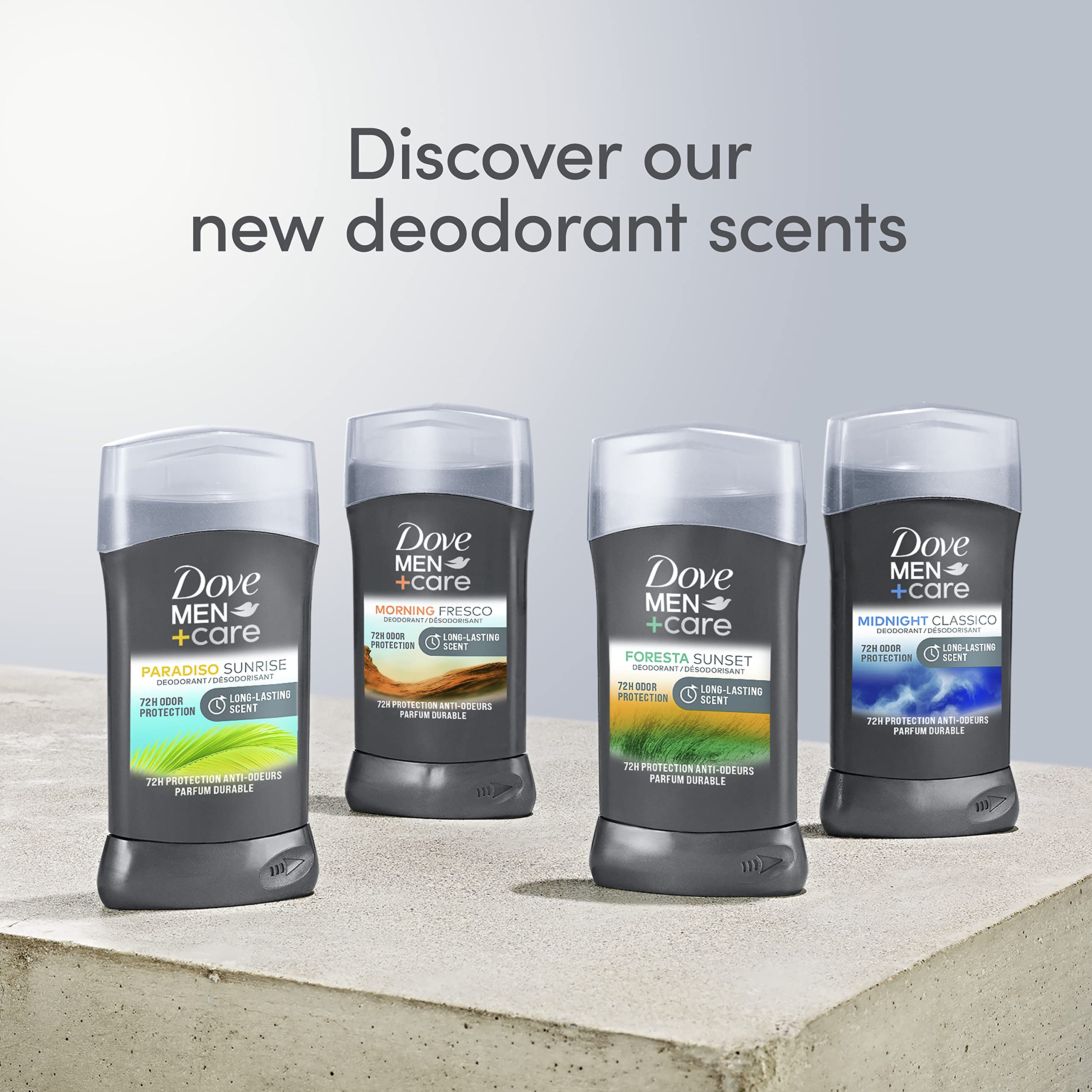 Dove Men+Care 1/4 moisturizing cream helps retain underarm moisture.