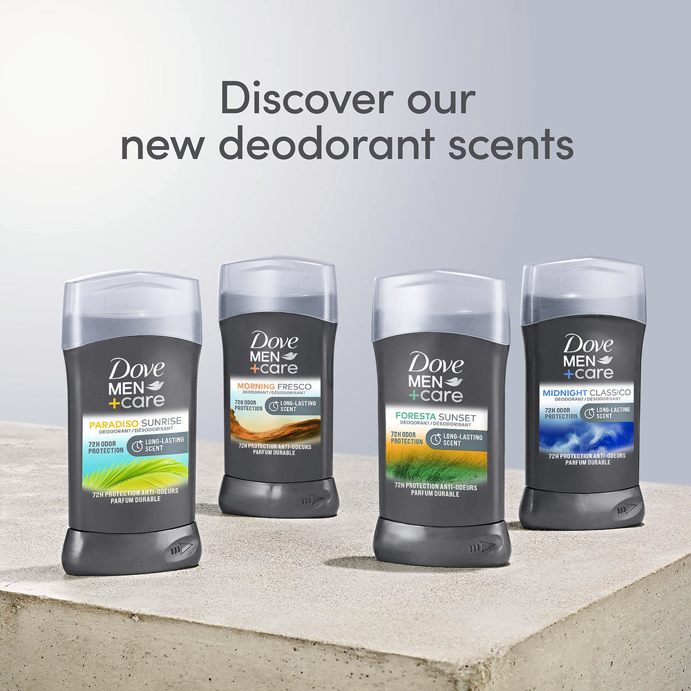 Dove Men+Care 1/4 moisturizing cream helps retain underarm moisture.