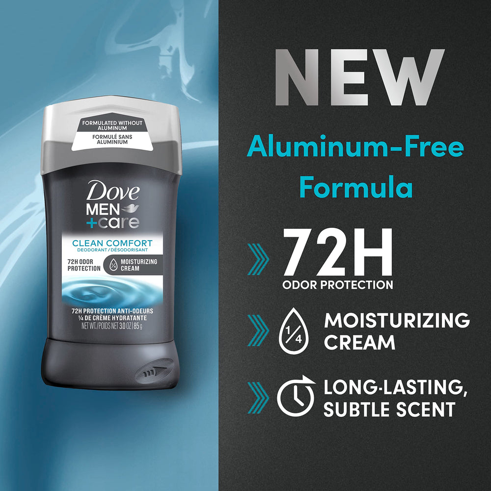 Dove Men+Care 72-hour protection for active days and workouts.