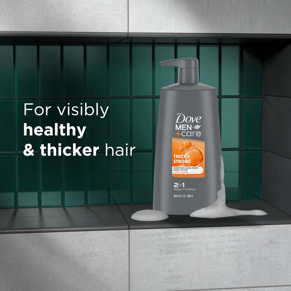 Dove Men+Care active-shower routine captures quick cleansing for workouts.