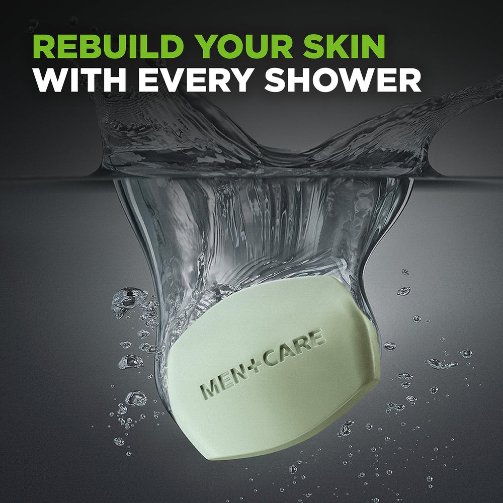 Rutina de ducha rápida con la barra Dove Men+Care Extrafresco.