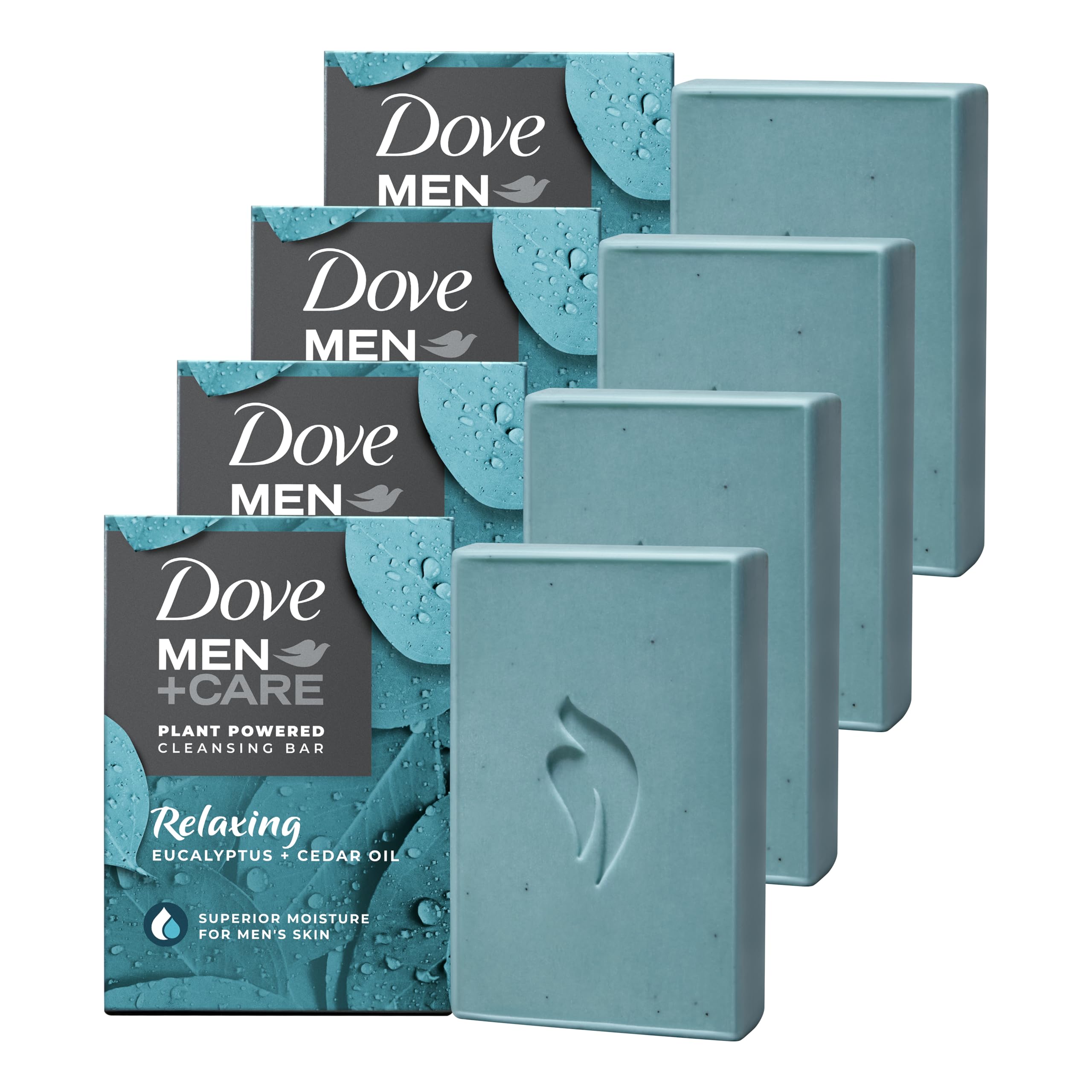 Dove Men+Care barra eucalipto: limpieza fresca para la piel