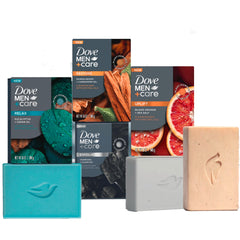 Dove Men+Care barra 4 en 1: textura suave para piel hidratada