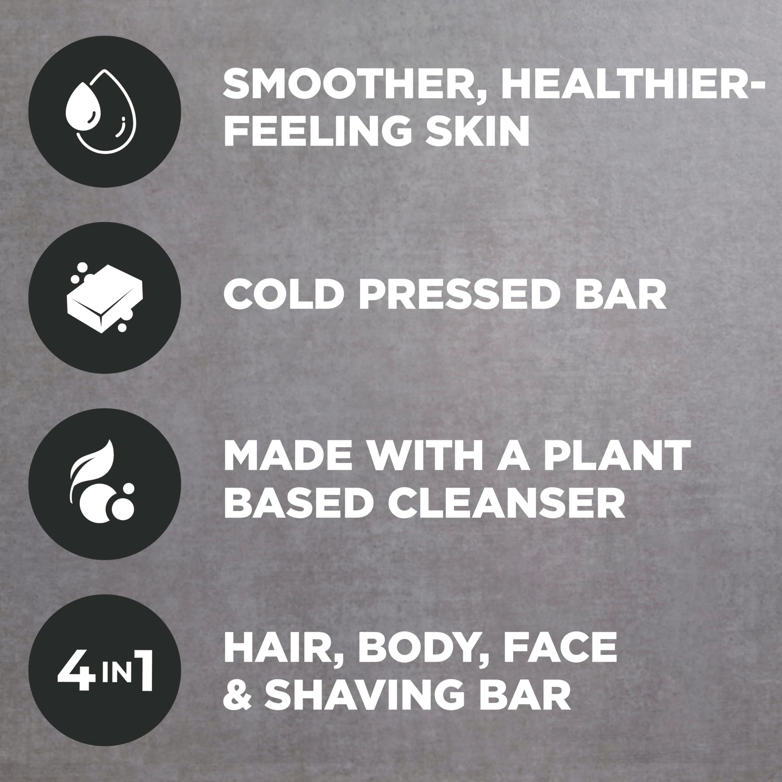 Dove Men+Care barra 4 en 1, aroma masculino para relajación