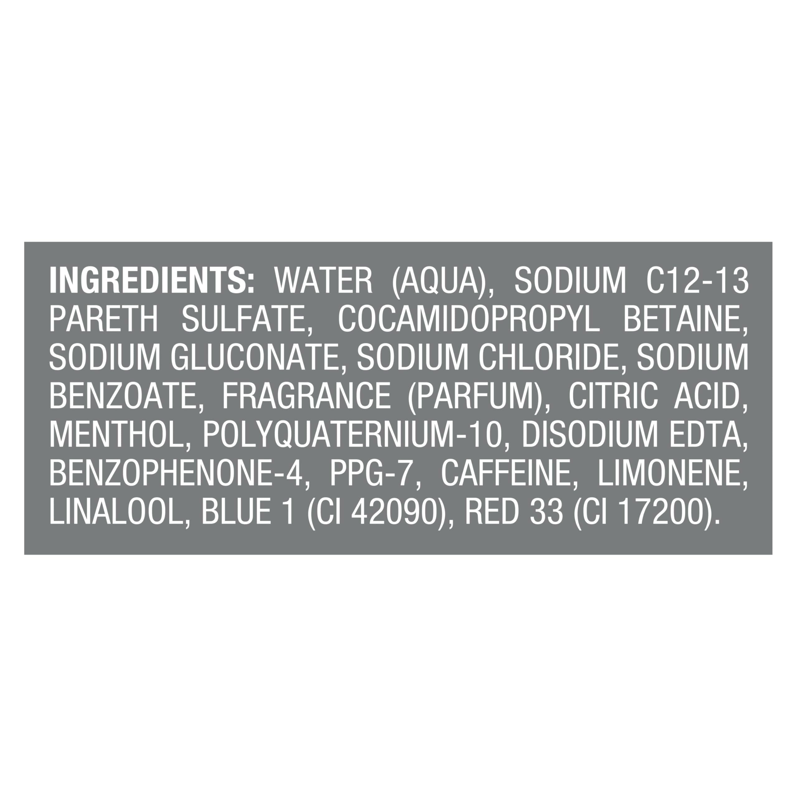 Dove Men+Care Champú Cooling Relief: cabello suave, manejable y con volumen natural.
