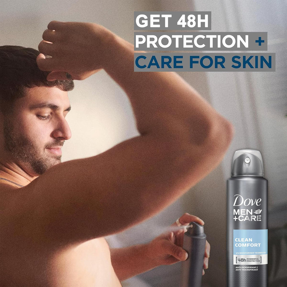 Close-up of Dove logo emphasizing skin-friendly protection.