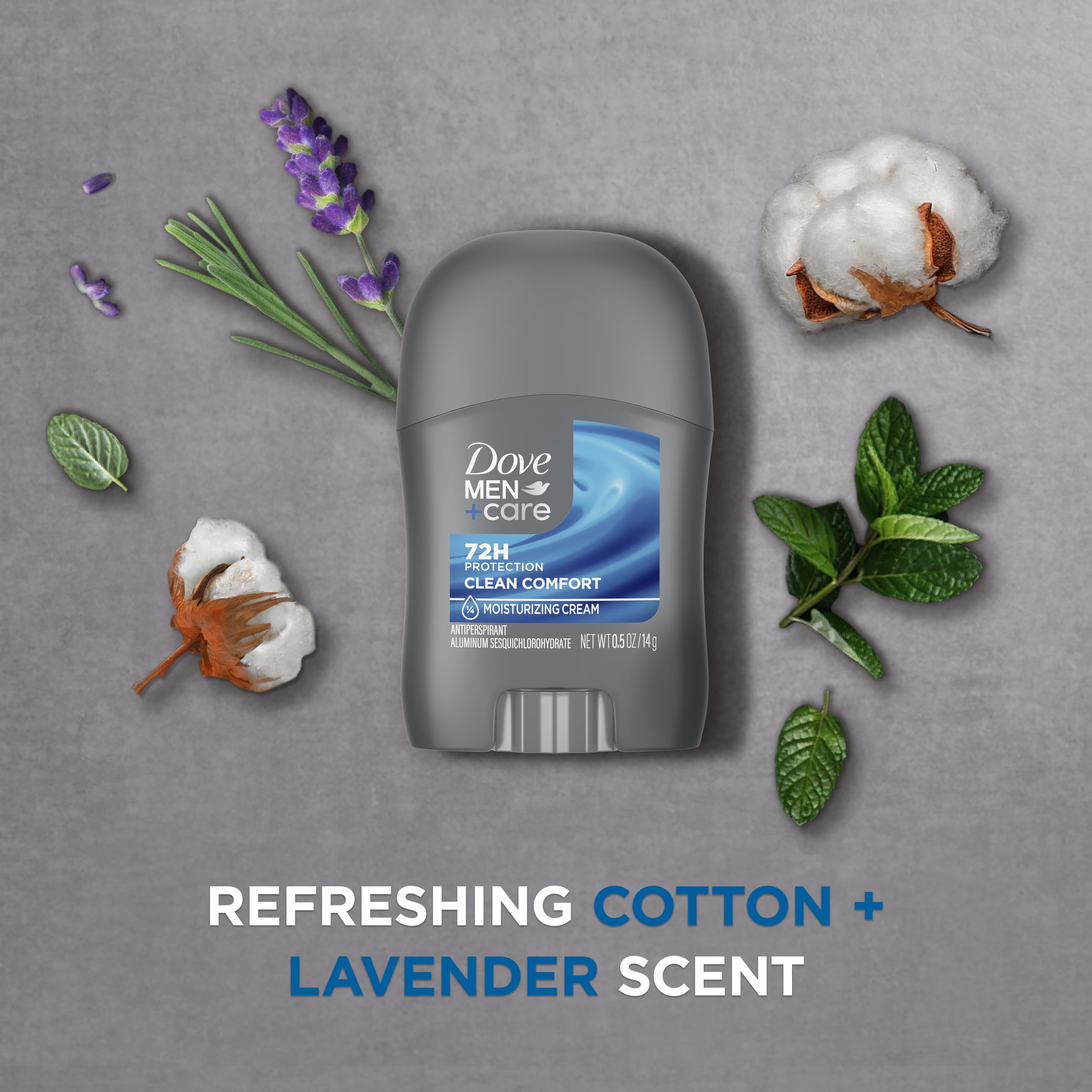 Dove Men+Care Clean Comfort packaging demonstrates recyclable plastic.