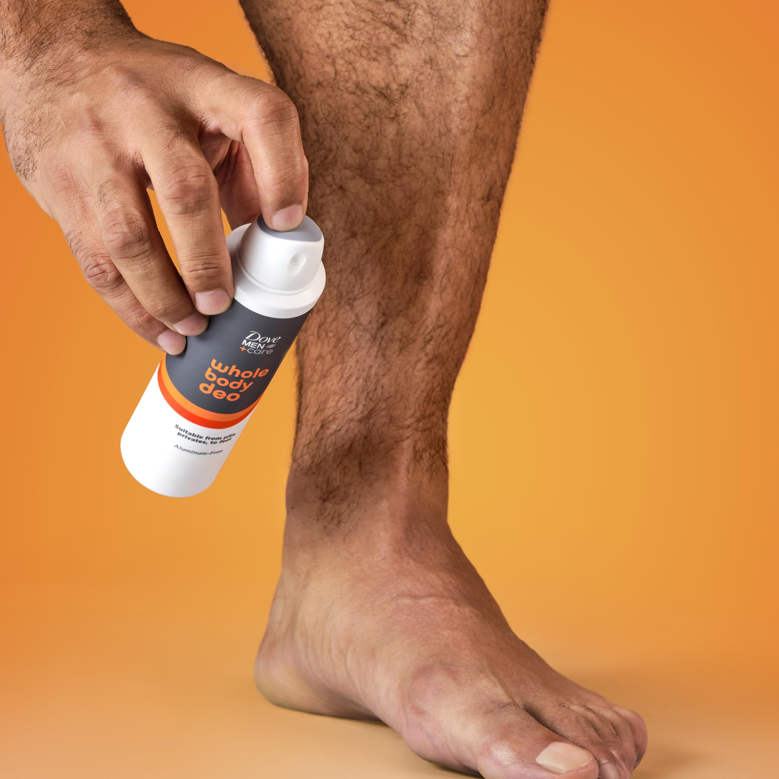 Dove Men+Care empaquetado para viaje cómodo y práctico.