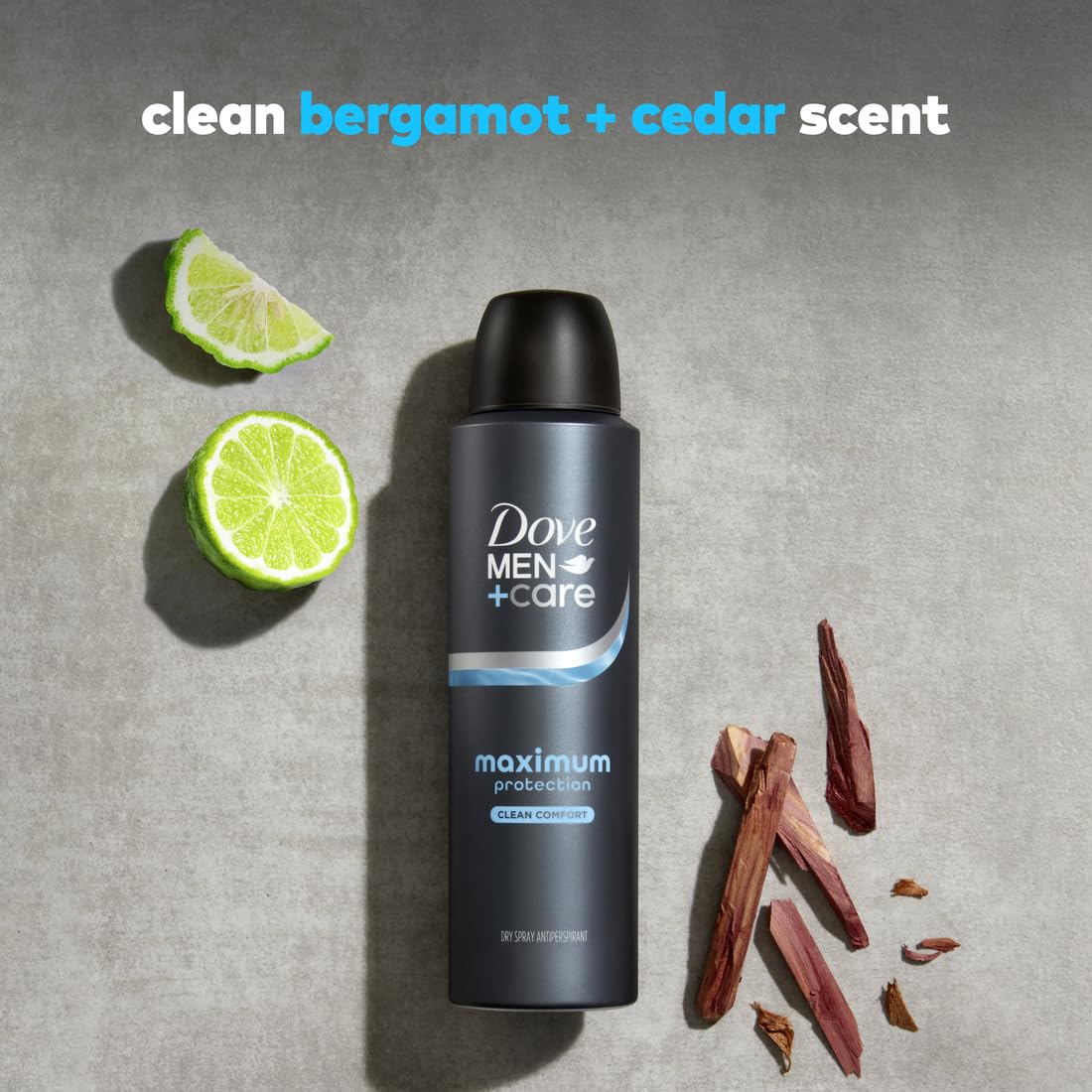 Dove Men+Care Desodorante para piel sensible sin irritación.