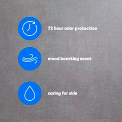 DOVE MEN + CARE desodorante en barra protección 72h y aroma energizante para jornadas largas.