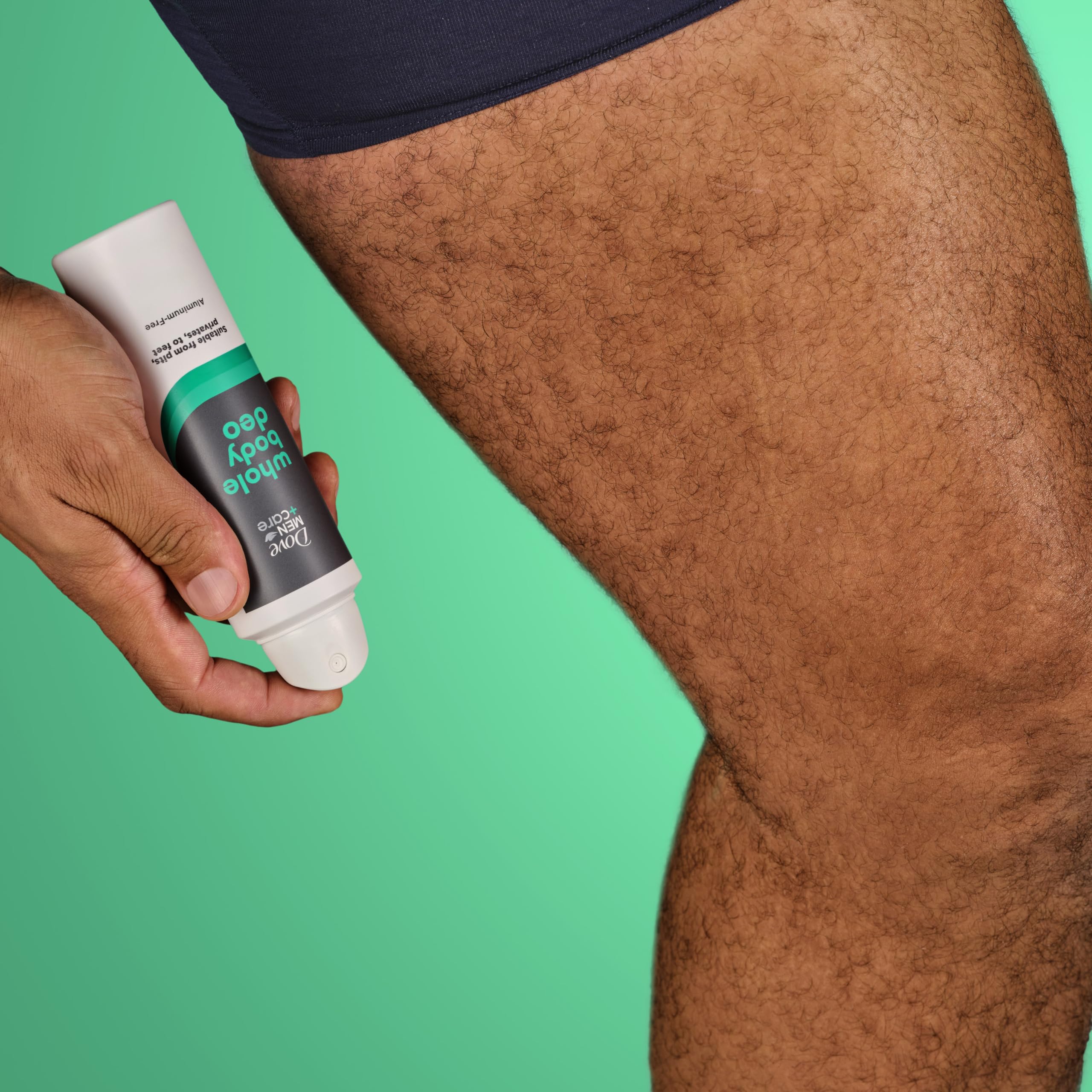 Dove Men+Care contiene vitamina E para cuidado suave de la piel.