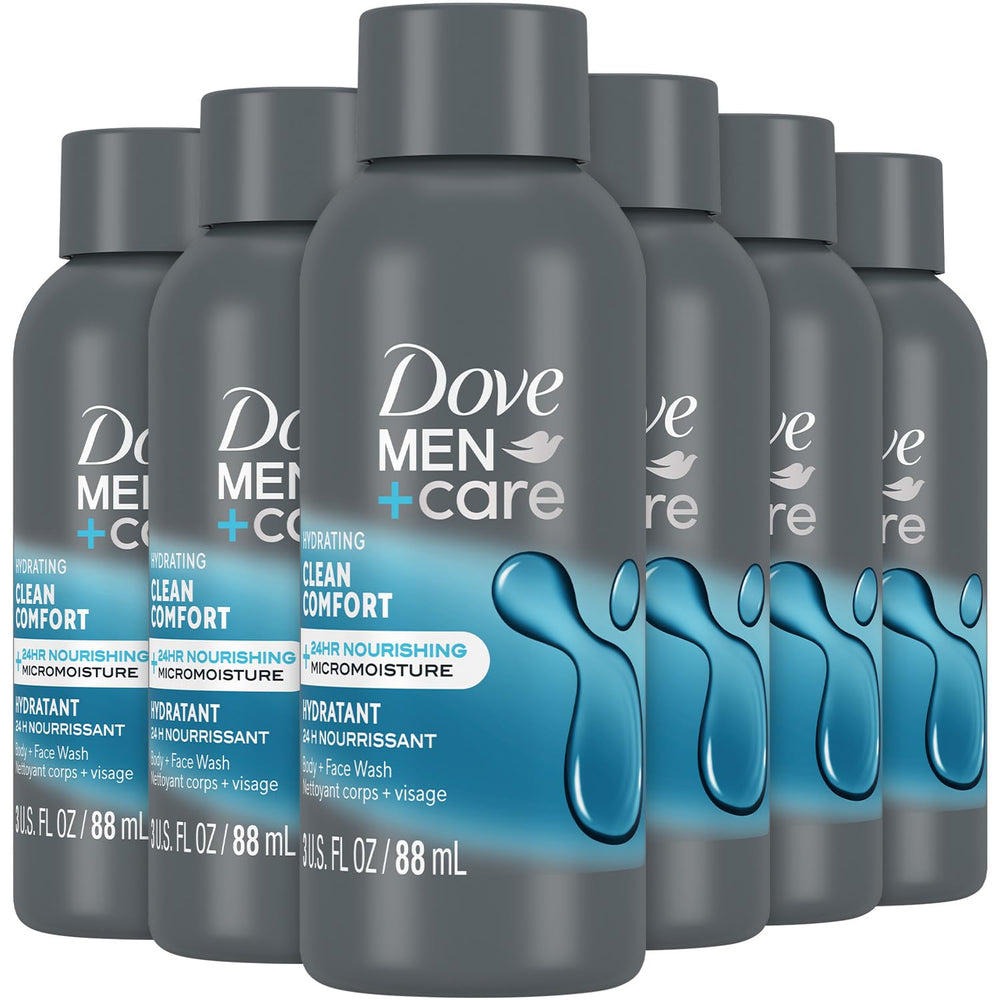 Dove Men+Care: ducha balanceada en bote para piel fresca y suave