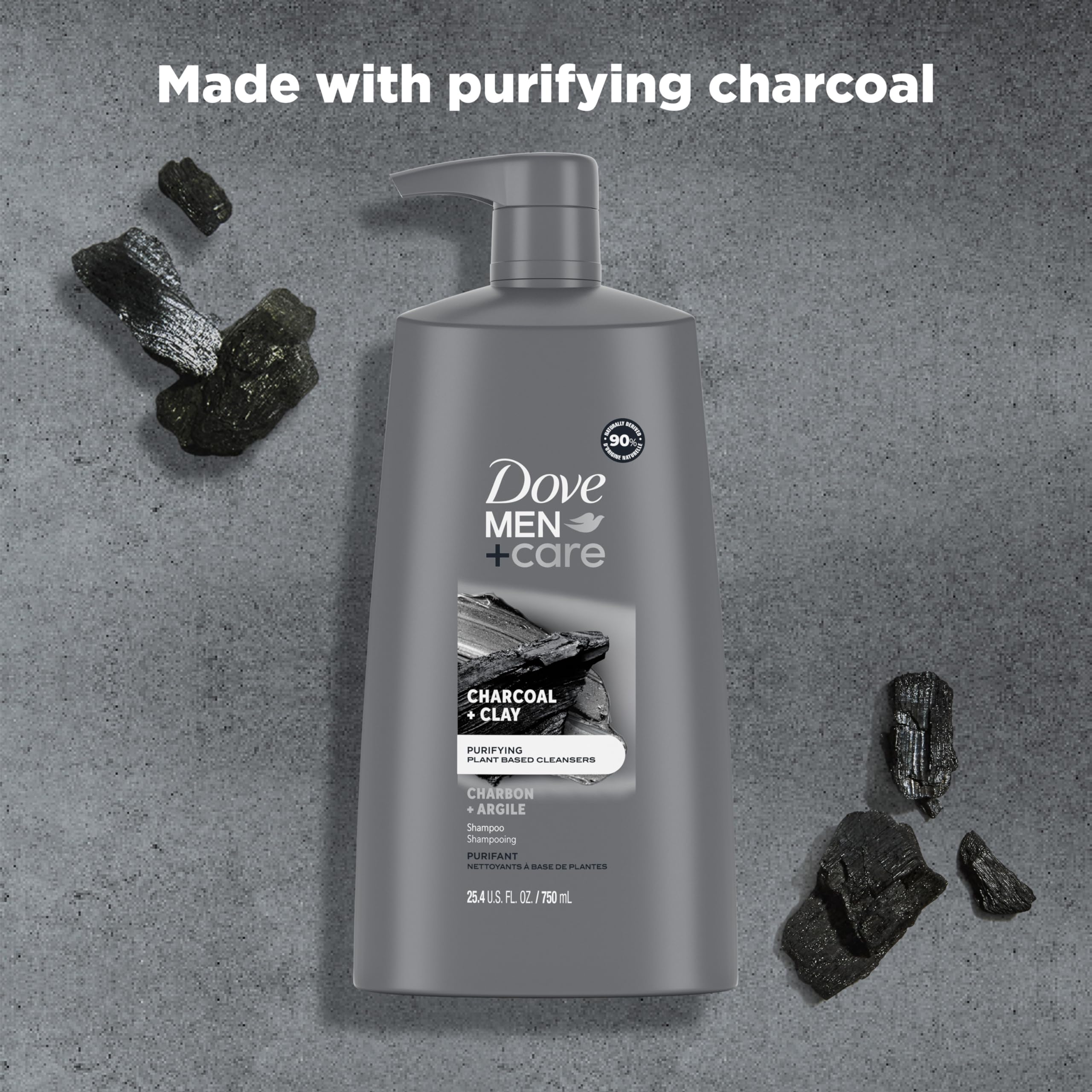 Dove Men Care Nutmeg and Clay aroma for earthy freshness