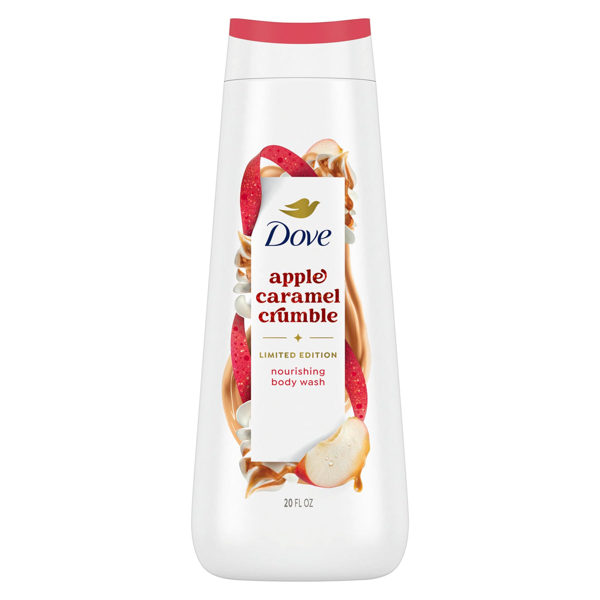 DOVE MEN + CARE edición limitada gel ducha manzana sidra caramelo para hidratación suave