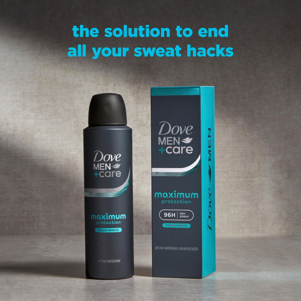 Dove Men+Care Envase compacto para llevar.