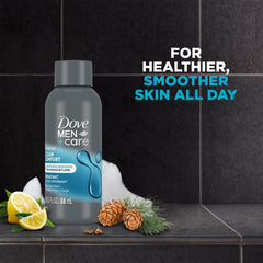 Dove Men+Care: envase de diseño moderno ideal para la ducha