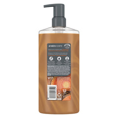DOVE MEN + CARE: espuma generosa para ducha, sensación suave.