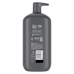 Espuma cremosa de Dove Men+Care Mango + Cedro para una ducha suave.