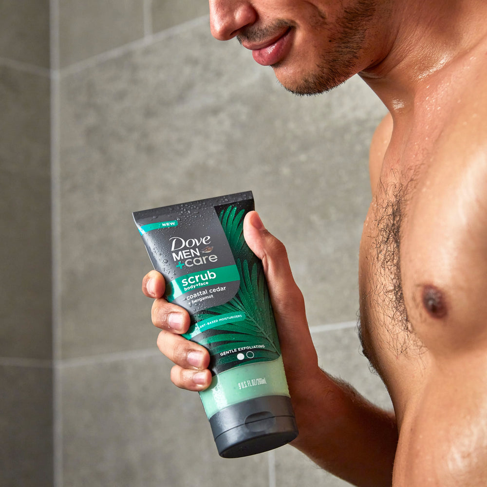 DOVE MEN + CARE etiqueta PETA vegana, sin crueldad animal.