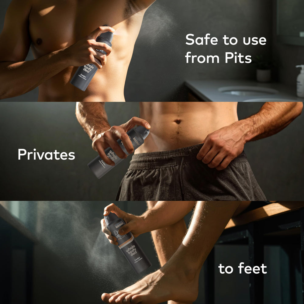 DOVE MEN + CARE formato portátil, spray para llevar y usar cuando lo necesites.