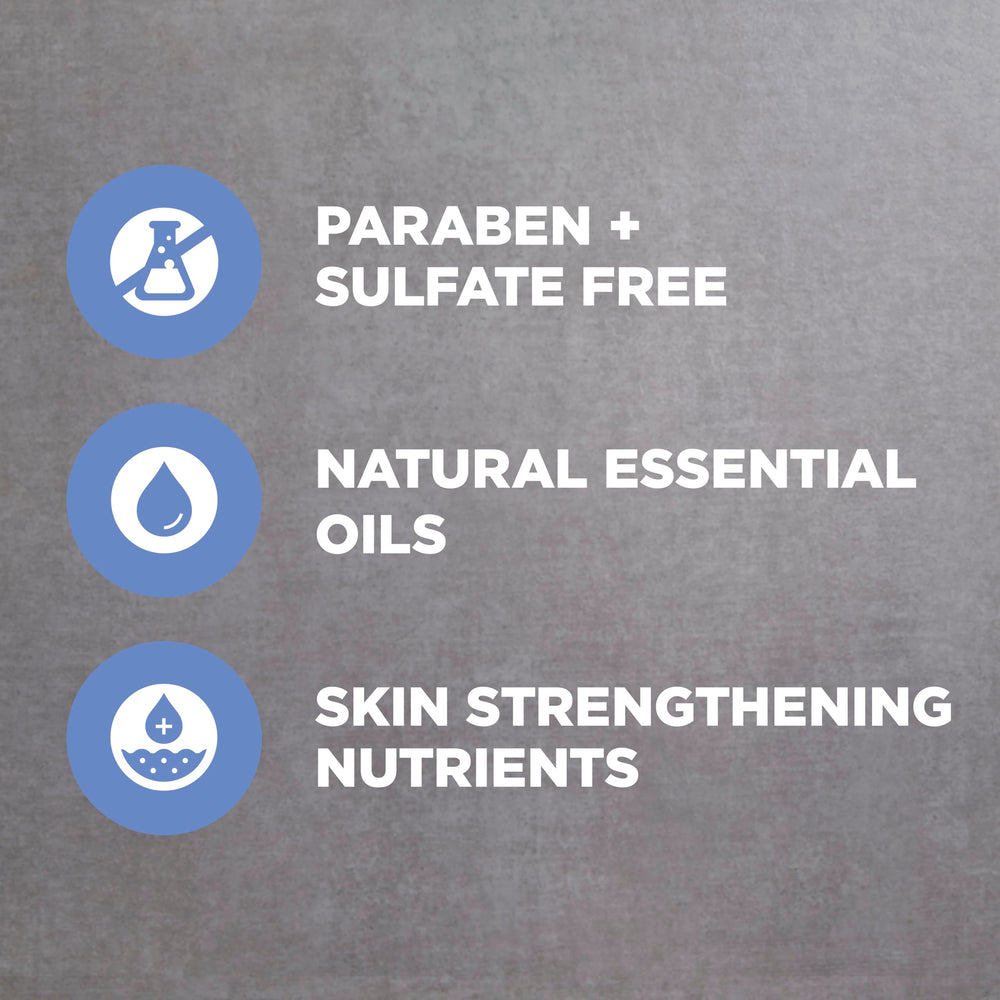 Dove Men+Care ingredientes de base vegetal, cuidado suave