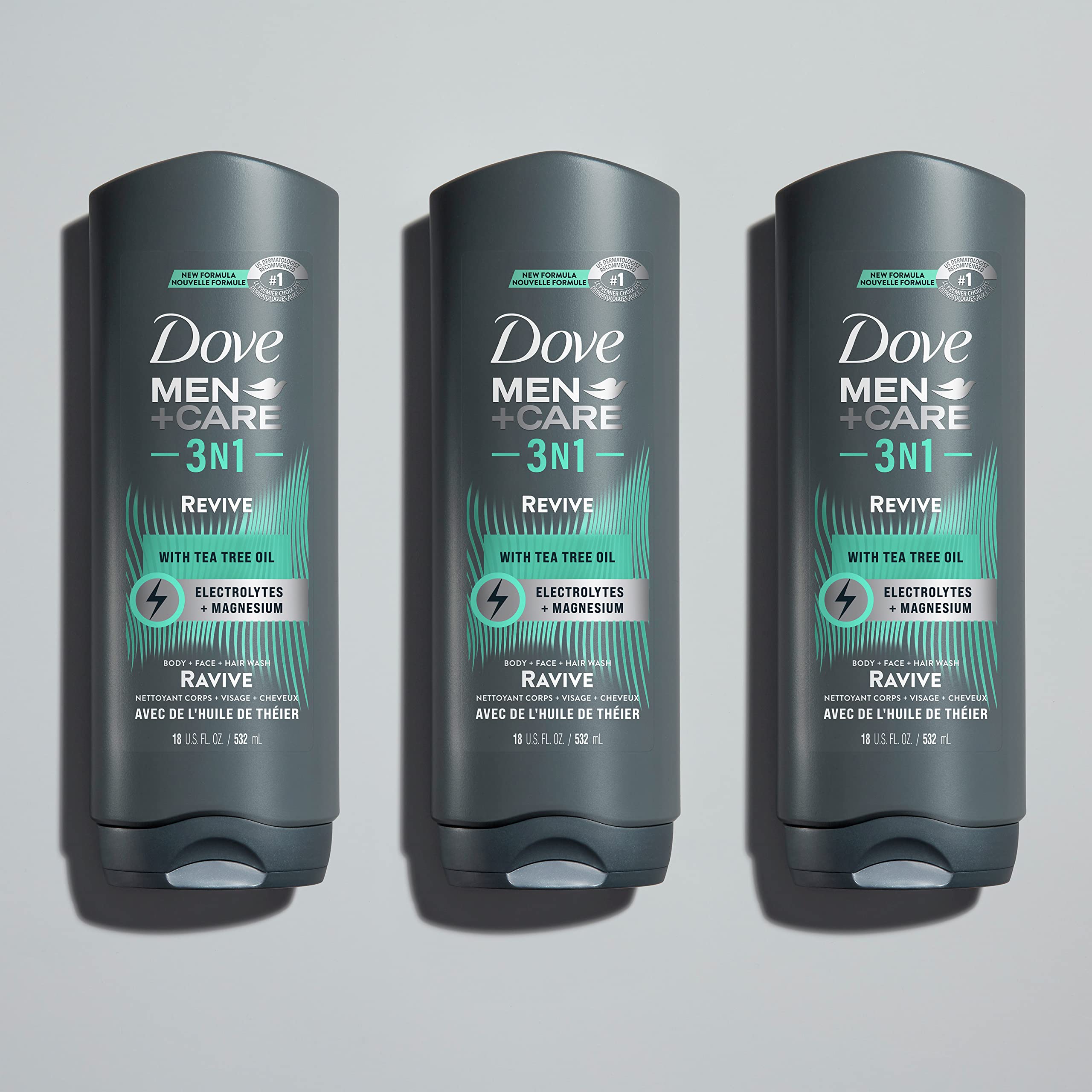 DOVE MEN+CARE gym bag compact packaging ready for travel
