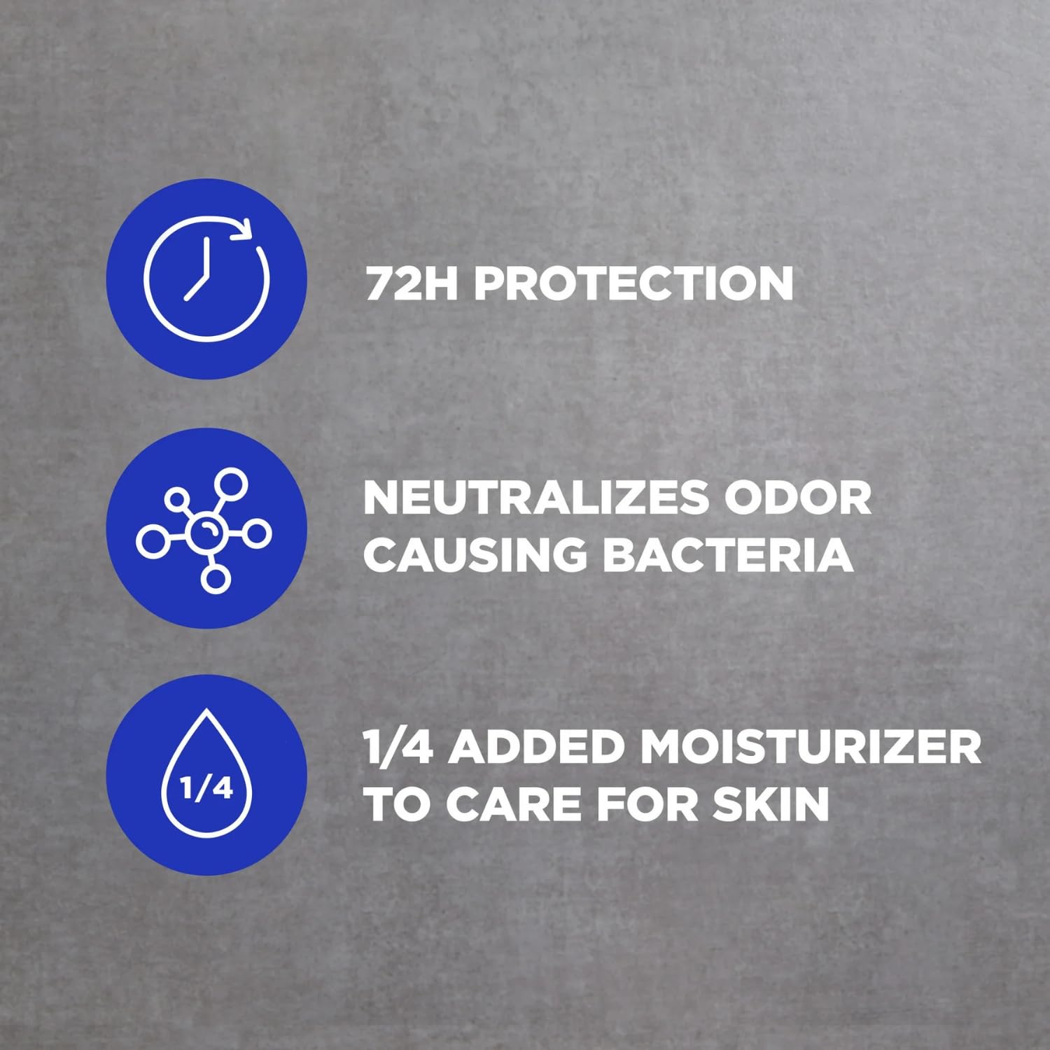 Dove Men+Care Midnight Classico label details highlighting refined scent and moisture tech