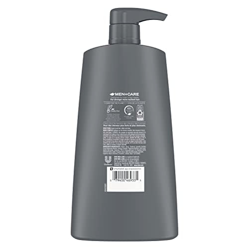 Dove Men Care Natural Plant-Based Cleanser Shampoo for gentle cleansing