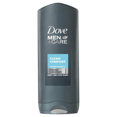 Dove Men Care, paquete doble, solución diaria de limpieza para rostro y cuerpo.