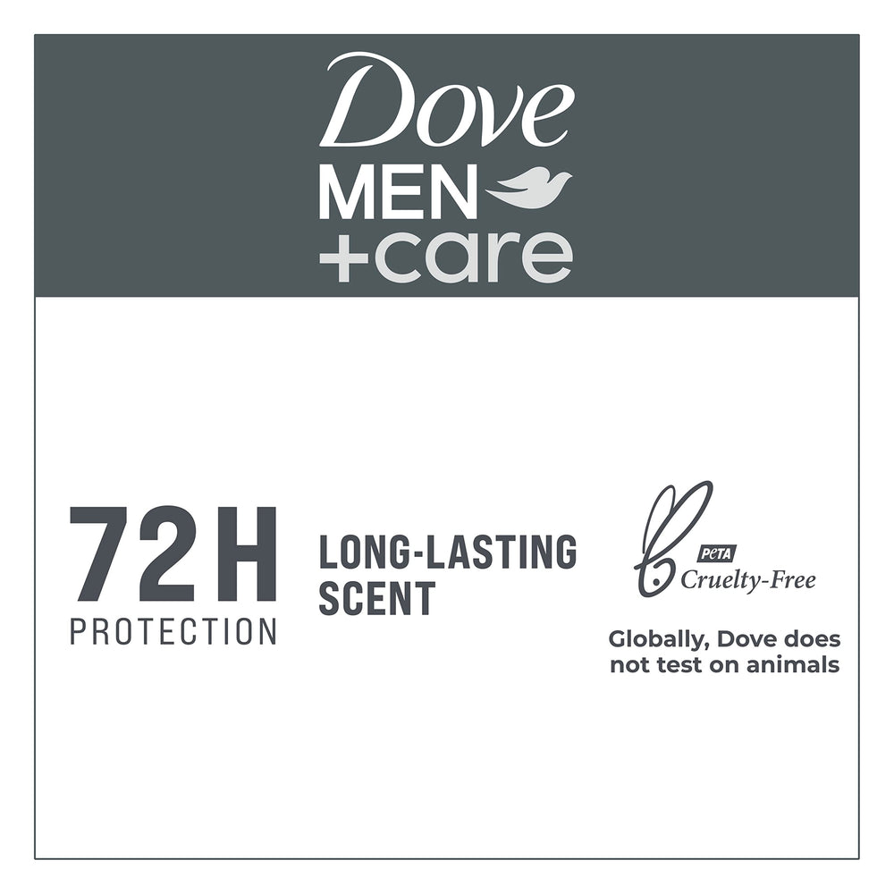 Dove Men+Care PETA cruelty-free certification reflects ethical care.