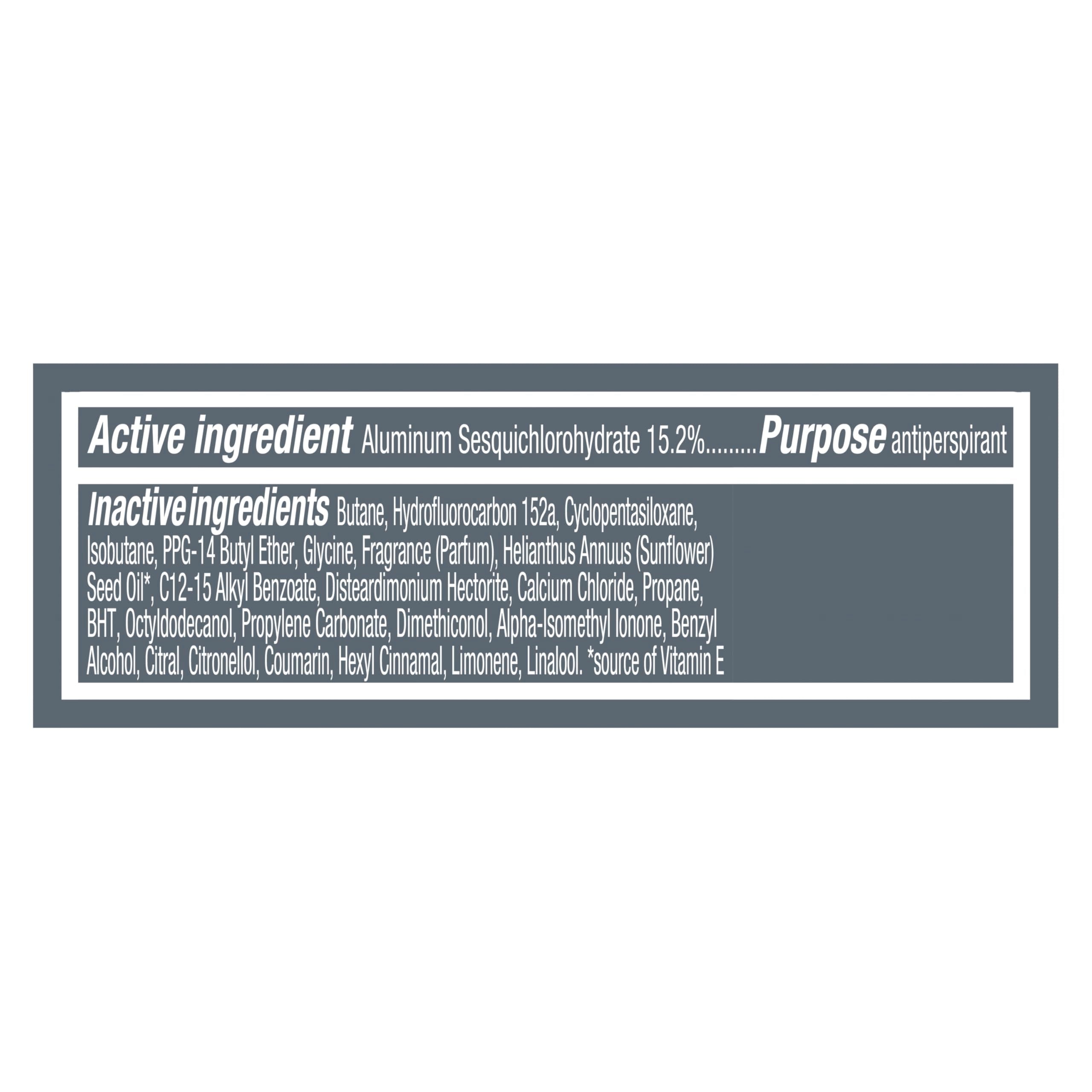 Dove Men+Care recyclable-can cruelty-free icons explain planet-friendly packaging.