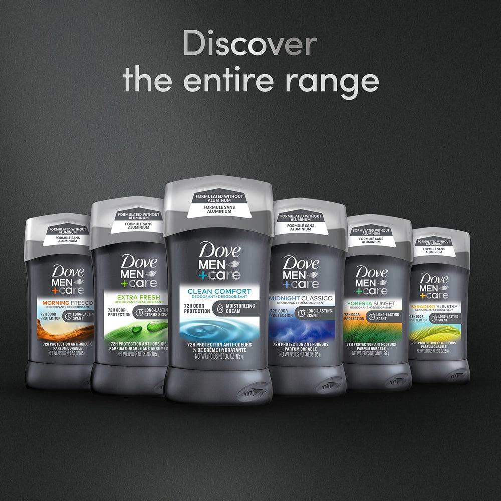 Dove Men+Care recyclable packaging supports sustainable grooming.