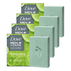 Dove Men+Care reinvigorating bar soap delivers a deep clean and hydration