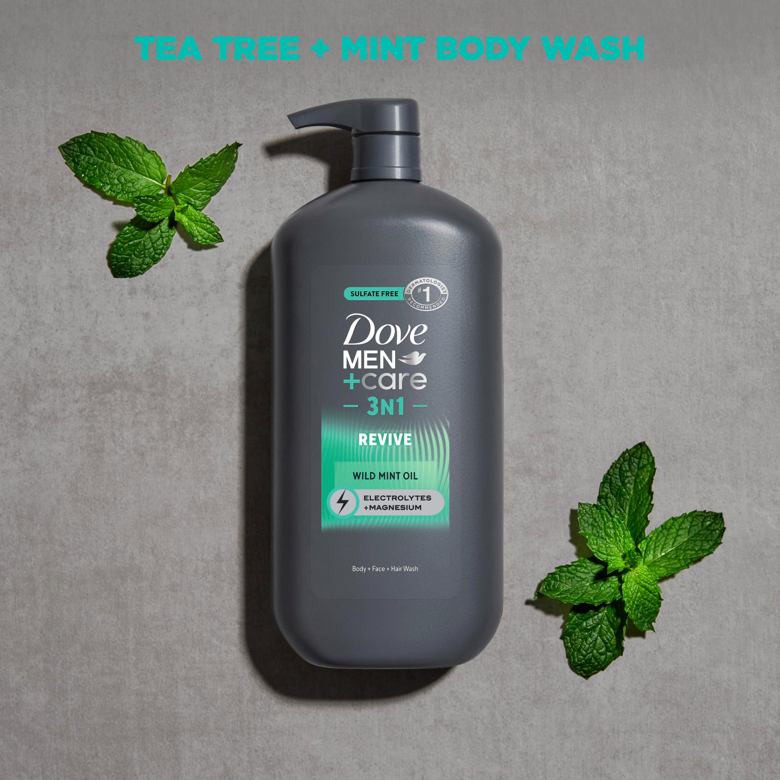 Dove Men+Care Revive 3en1: envase 100% reciclado