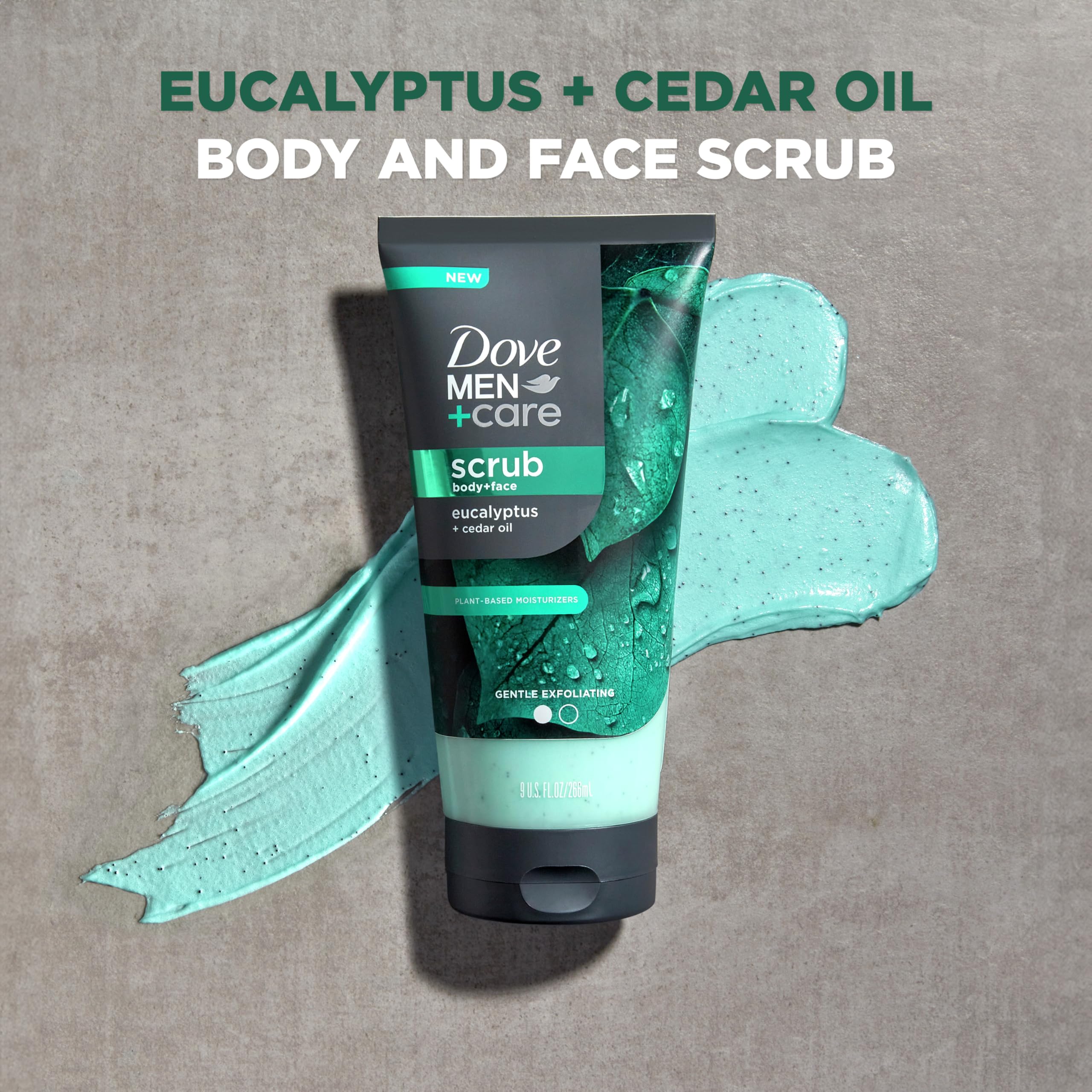 DOVE MEN + CARE Scrub Rostro y Cuerpo: exfolia y limpia profundamente